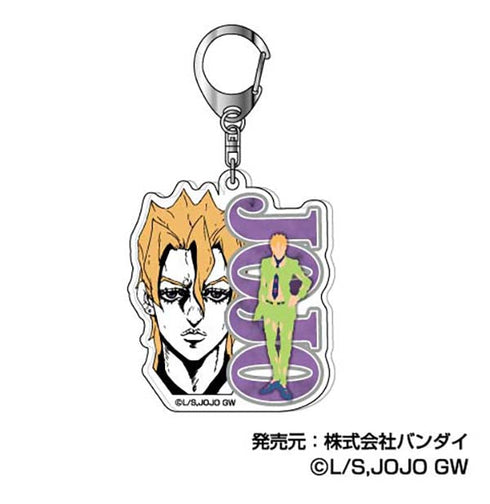 『ジョジョの奇妙な冒険 黄金の風』アクリルキーホルダー  彩色影絵 06 パンナコッタ・フーゴ